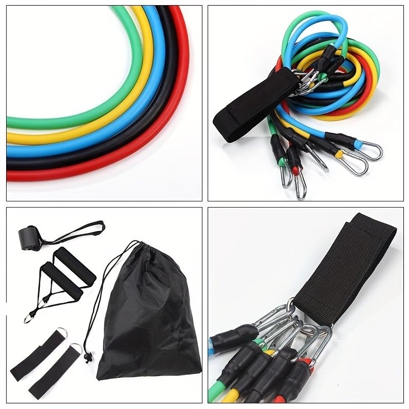 Resistance Band Set with Door  - Pilates Ankle Strap recension och pris