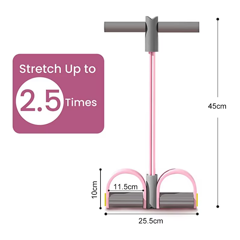 4-Tube Resistance Bands Yoga P - Pilates Yoga Board recension och pris