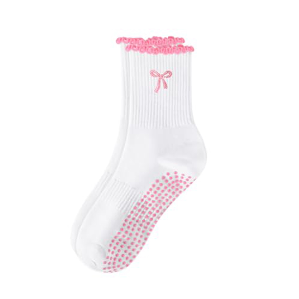 Non-Slip Grip Pilates Socks Co - Youtube Yoga Pilates recension och pris