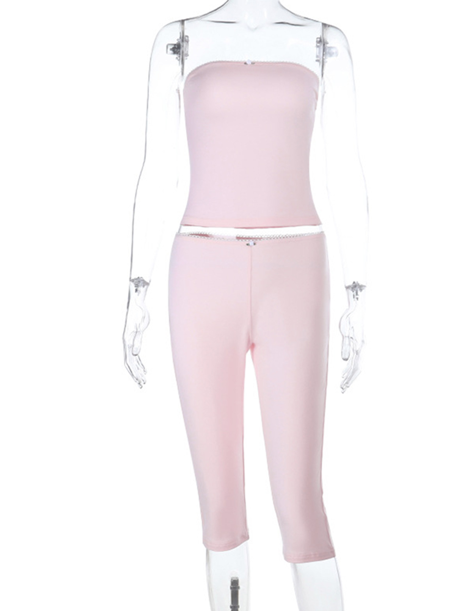 Women Yoga Outfit Strapless Tu - Youtube Yoga Pilates recension och pris