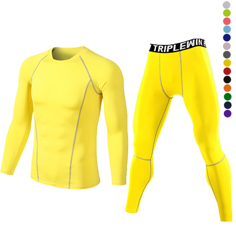 Men Long Sleeve Tracksuits GYM - Pilates Yoga Leggings recension och pris