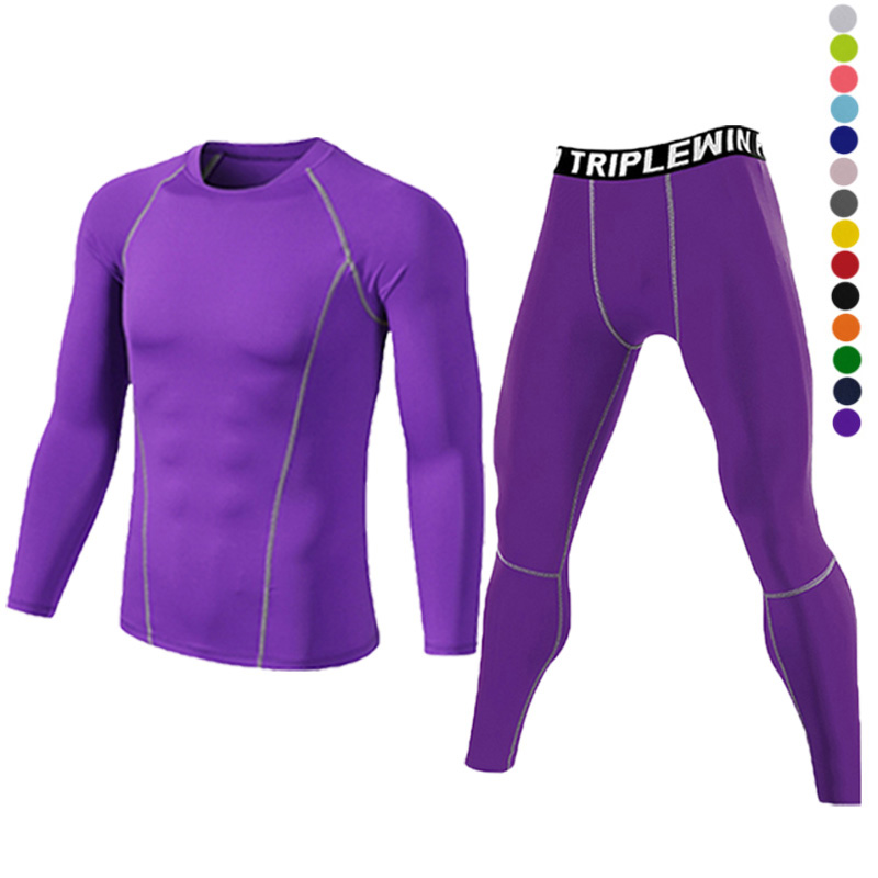 Men Long Sleeve Tracksuits GYM - Pilates Yoga Leggings recension och pris