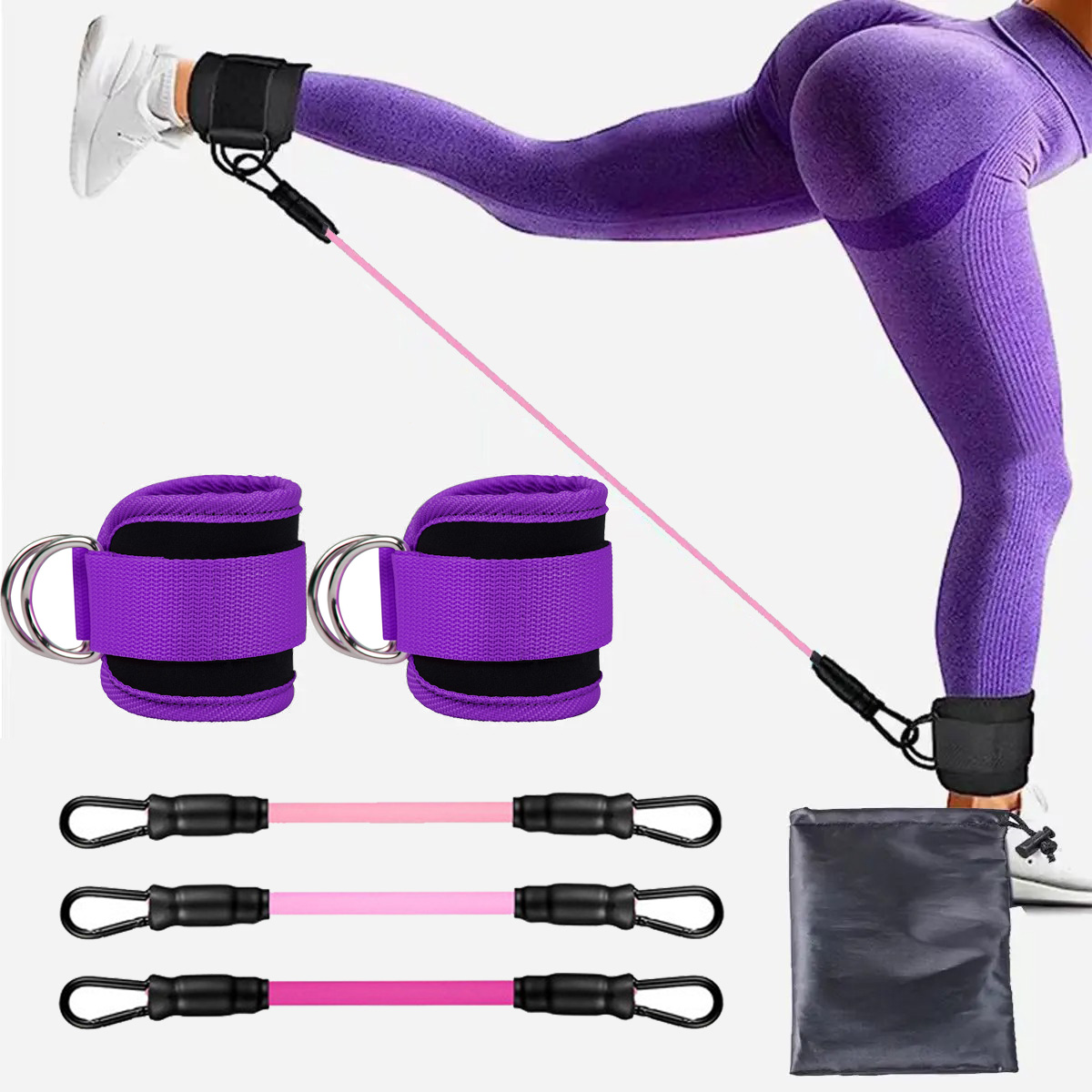 Resistance Bands With Ankle St - Pilates Ankle Strap recension och pris