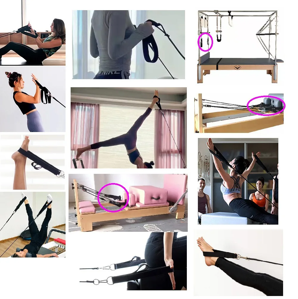 Double Ring Elastic Yoga Pilat - Pilates Ankle Strap recension och pris