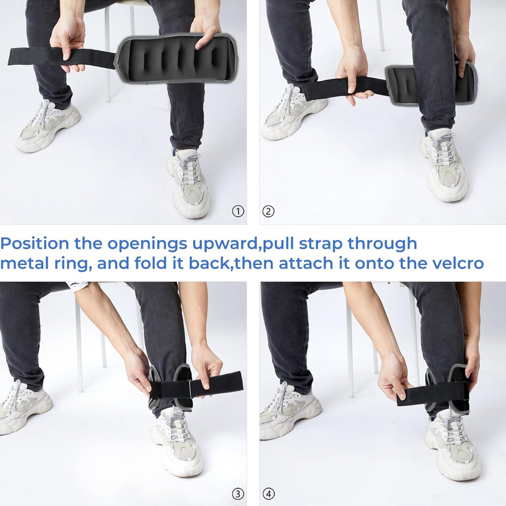 1Pair Adjustable Ankle & Wrist - Pilates Ankle Strap recension och pris