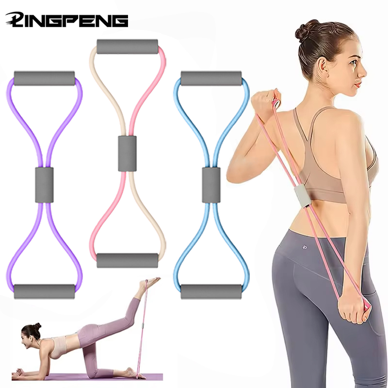 1Pcs Home Gym Elastic Band Por - Pilates Yoga Board recension och pris