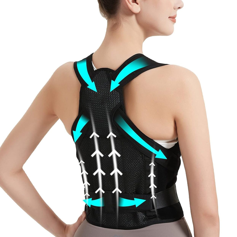 Back Brace and Posture Correct - Posture Pole Corrector recension och pris