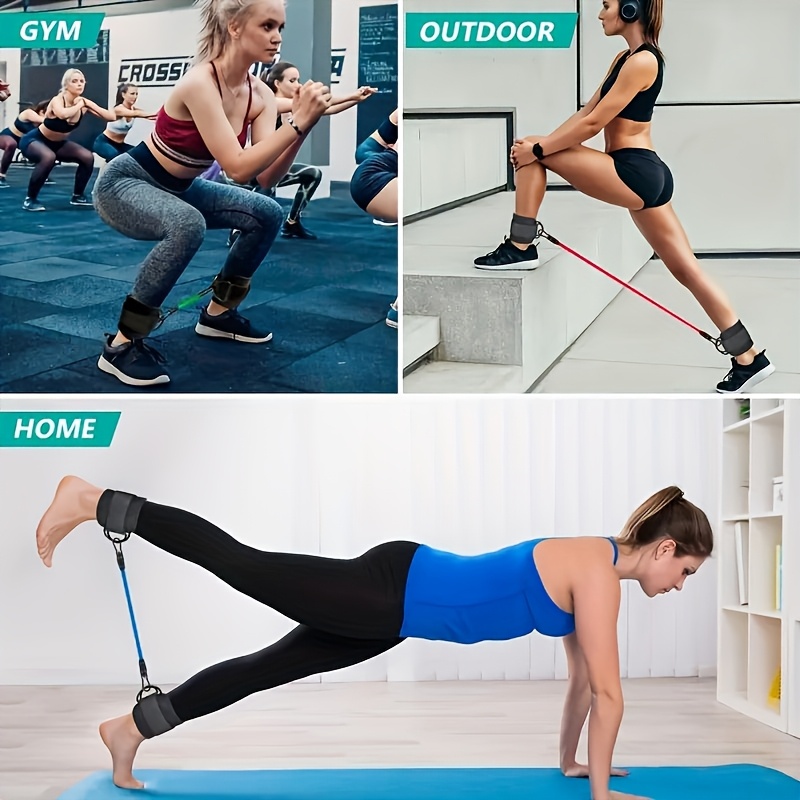 5Pcs Ankle Resistance Bands,An - Pilates Ankle Strap recension och pris