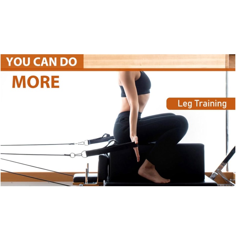 Double Ring Elastic Yoga Pilat - Pilates Ankle Strap recension och pris