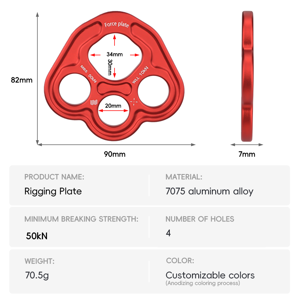 50KN Yoga Force Plate Rigging  - Pilates Yoga Board recension och pris