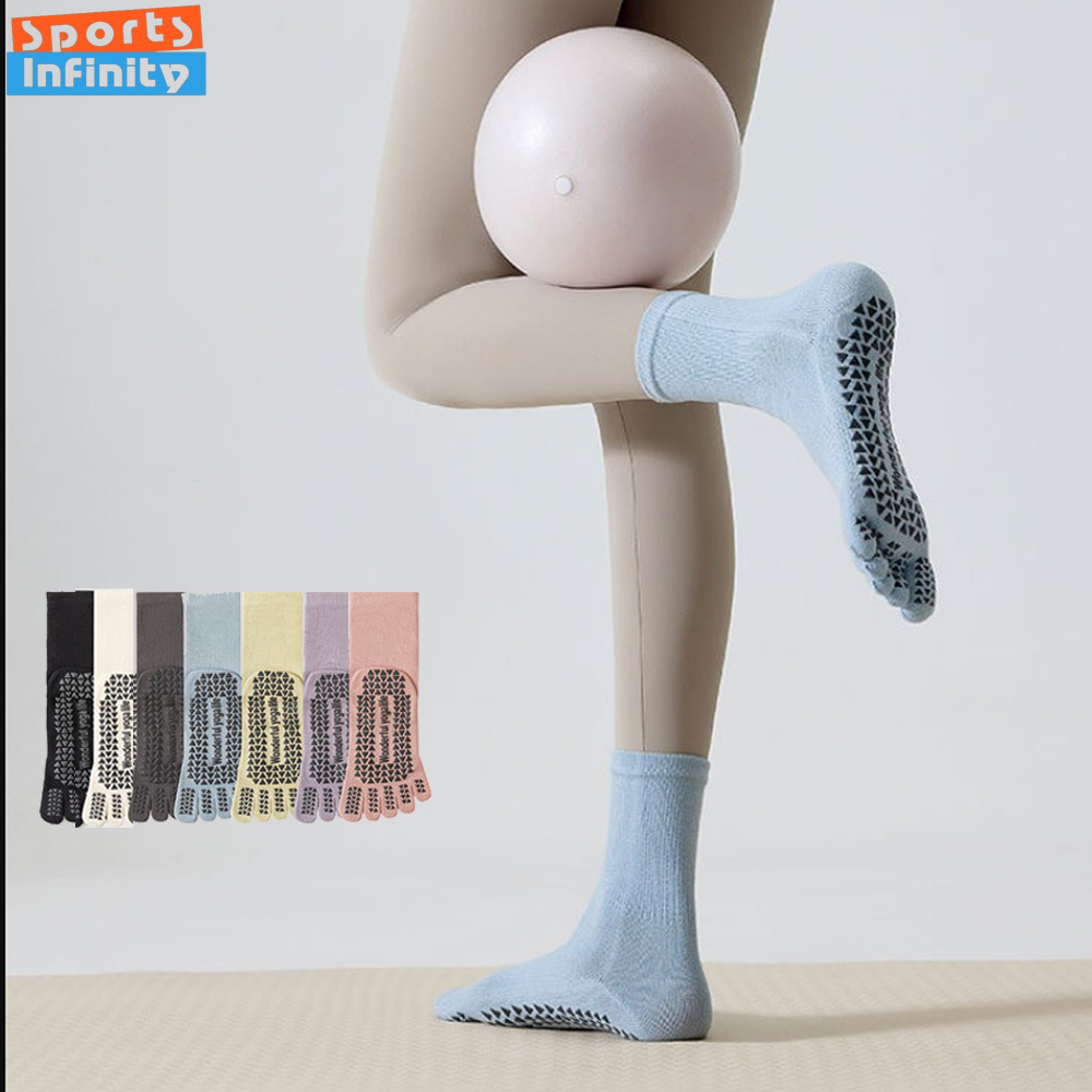 Fashion Five Finger Split Toe  - Youtube Yoga Pilates recension och pris