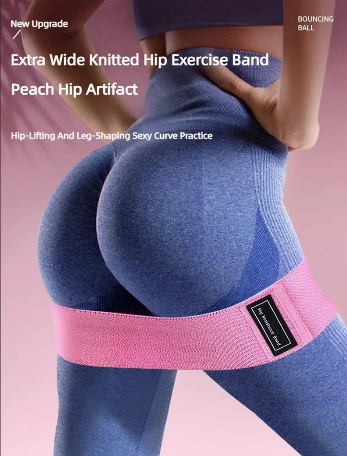 3Pcs Fabric Resistance Hip Boo - Pilates Yoga Board recension och pris