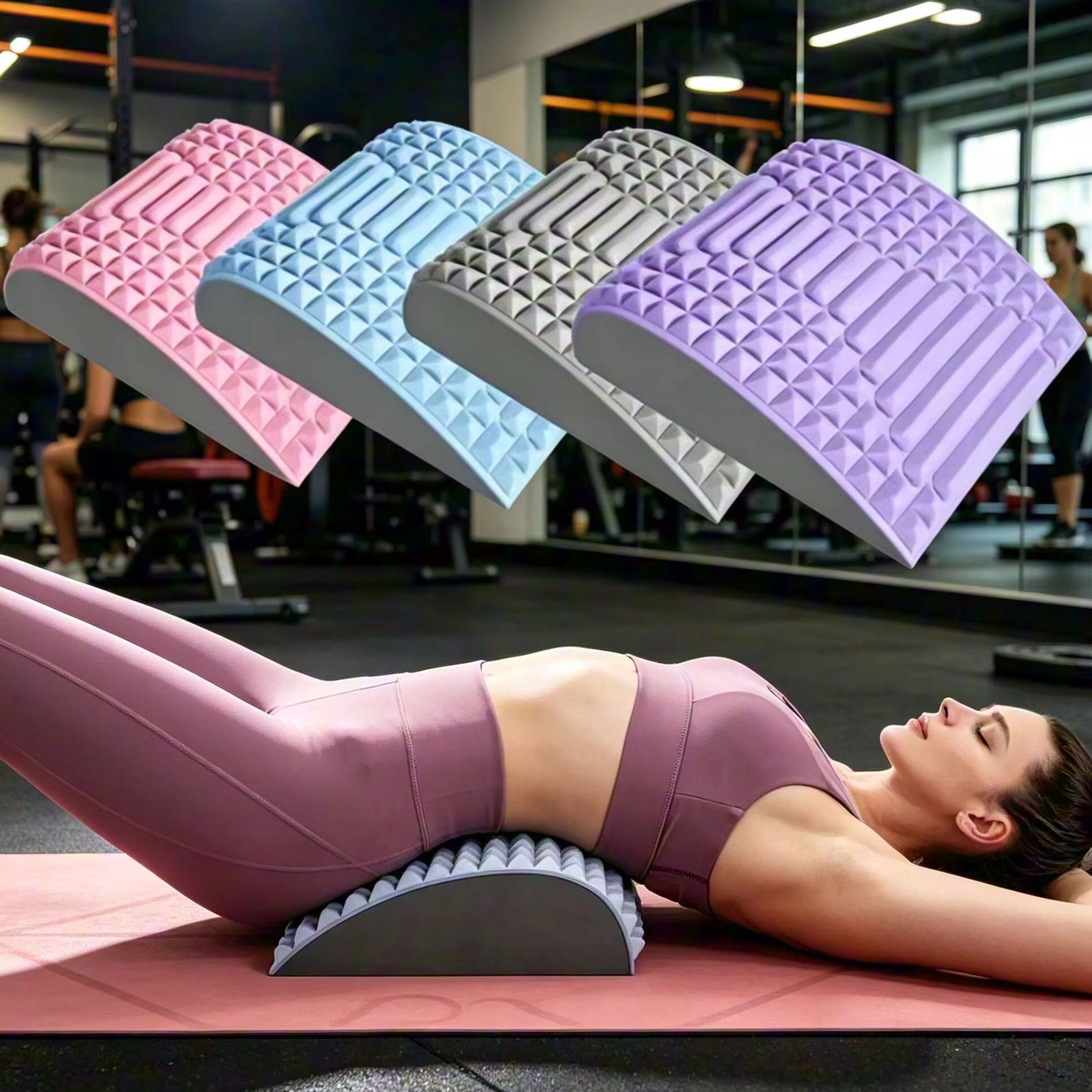 Back Stretcher Pillow Waist Ma - Posture Pole Corrector recension och pris