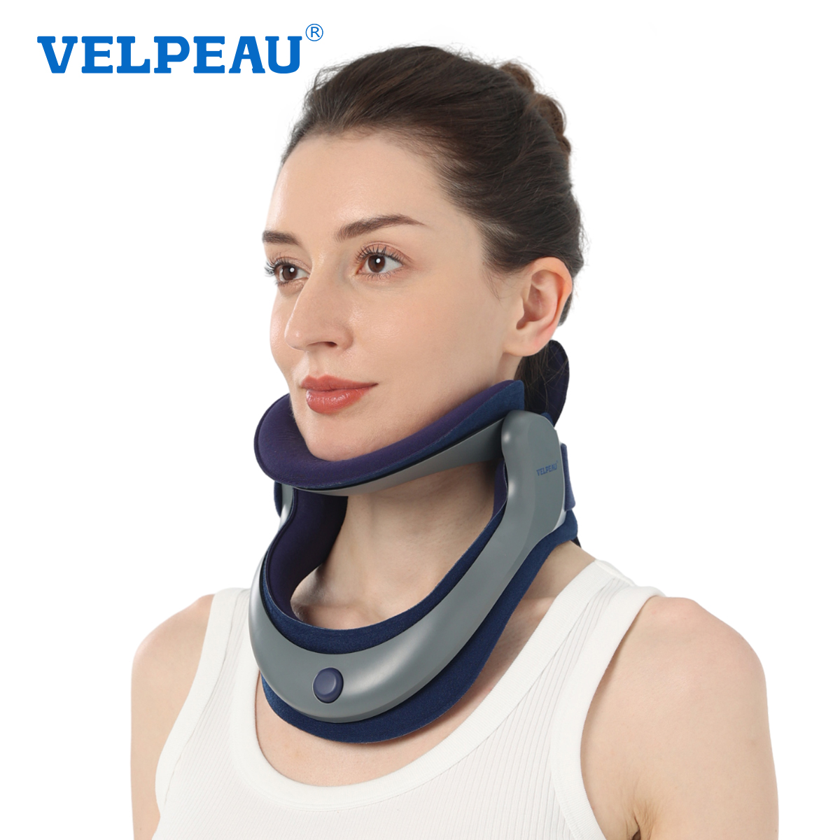 VELPEAU Neck Traction Device f - Posture Pole Corrector recension och pris