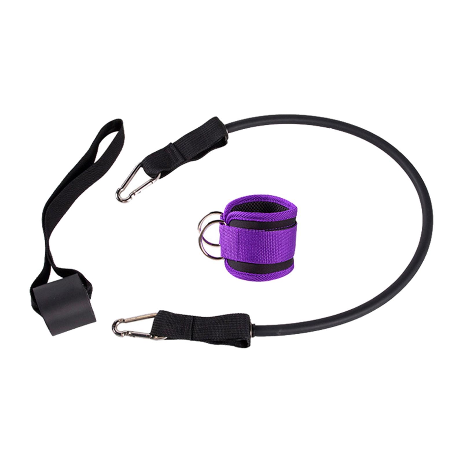 Resistance Band Set D Ring Ank - Pilates Ankle Strap recension och pris