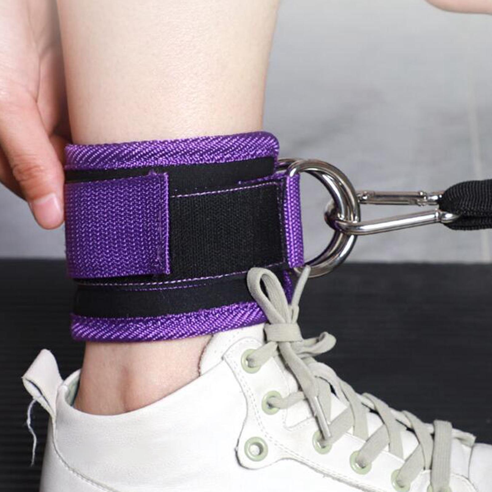 Resistance Band Set D Ring Ank - Pilates Ankle Strap recension och pris