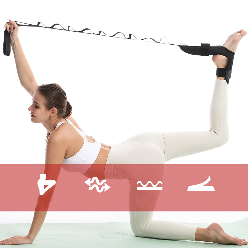 Yoga Ligament Stretching Belt  - Pilates Ankle Strap recension och pris