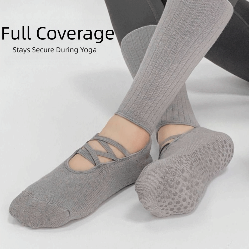 Breathable Fabric Grip Pilates - Youtube Yoga Pilates recension och pris