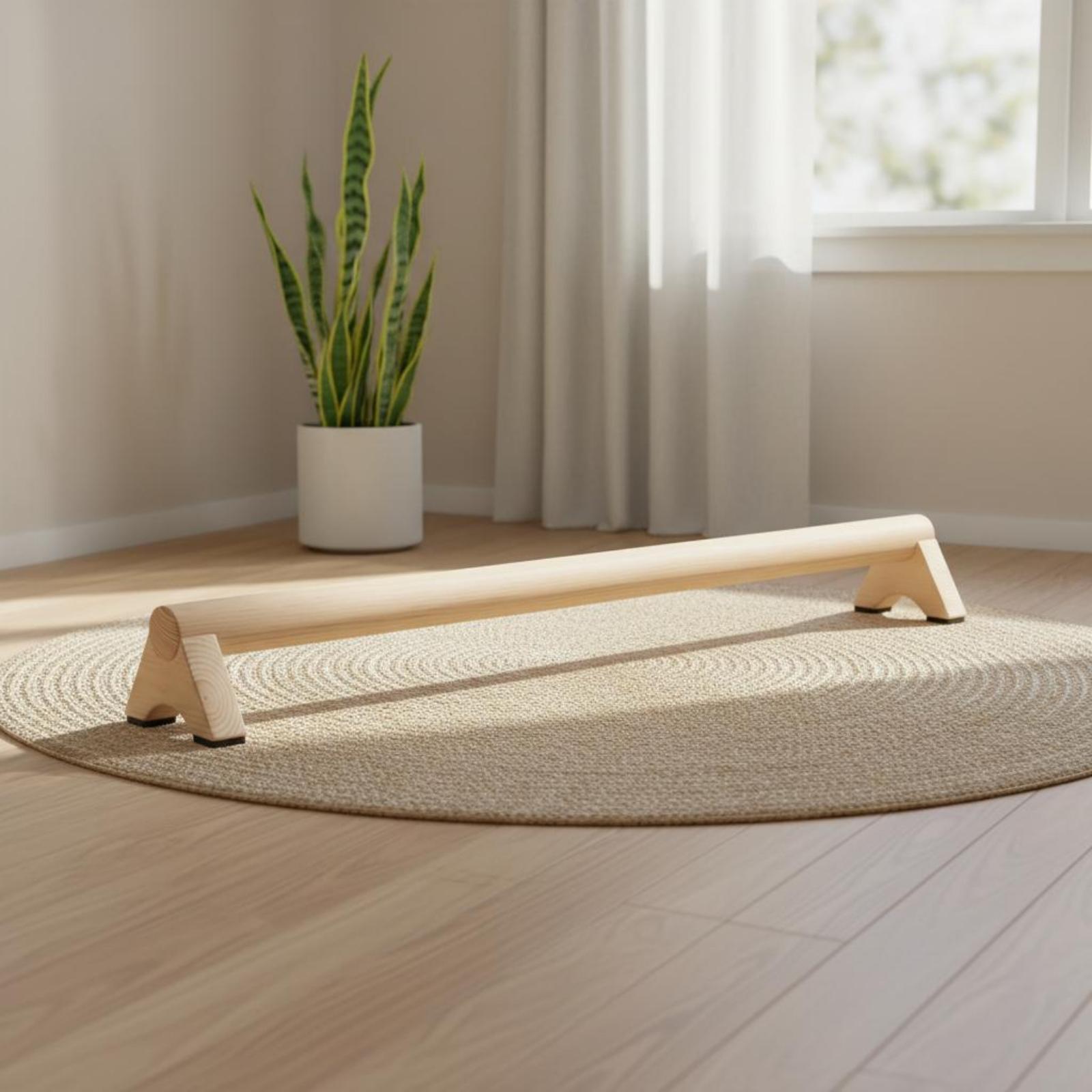 Balance Beam Trainer Wooden Ex - Pilates Yoga Board recension och pris