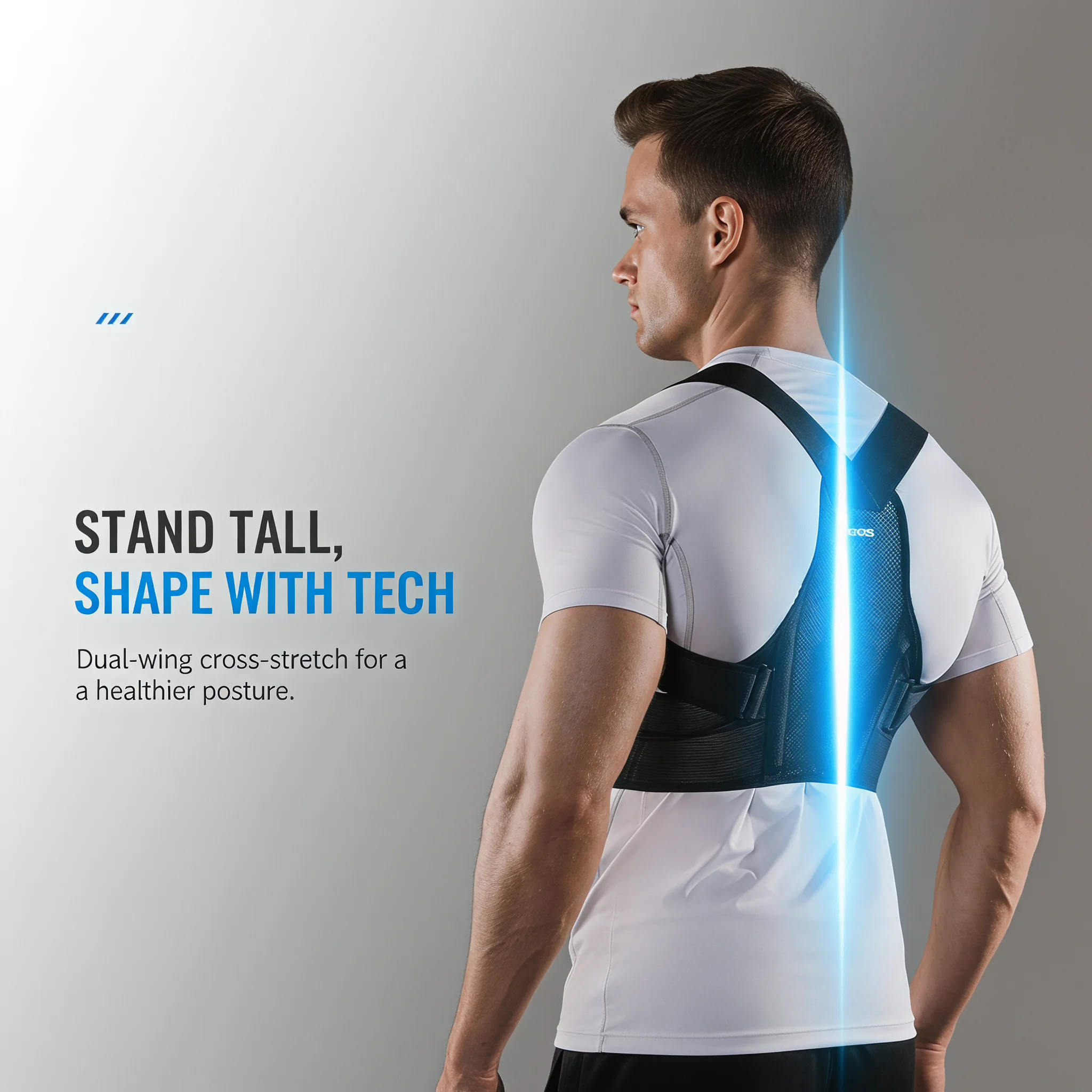 VBOSI Adjustable Posture Corre - Posture Pole Corrector recension och pris