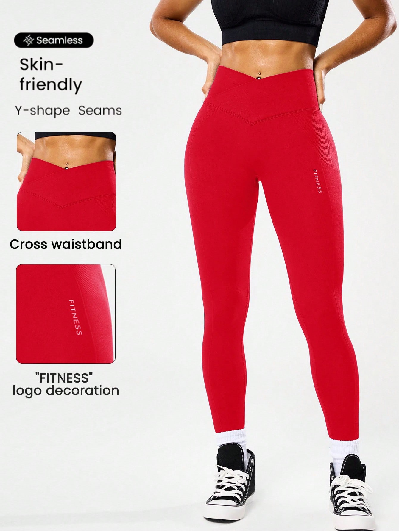 High-waisted seamless yoga leg - Pilates Yoga Leggings recension och pris