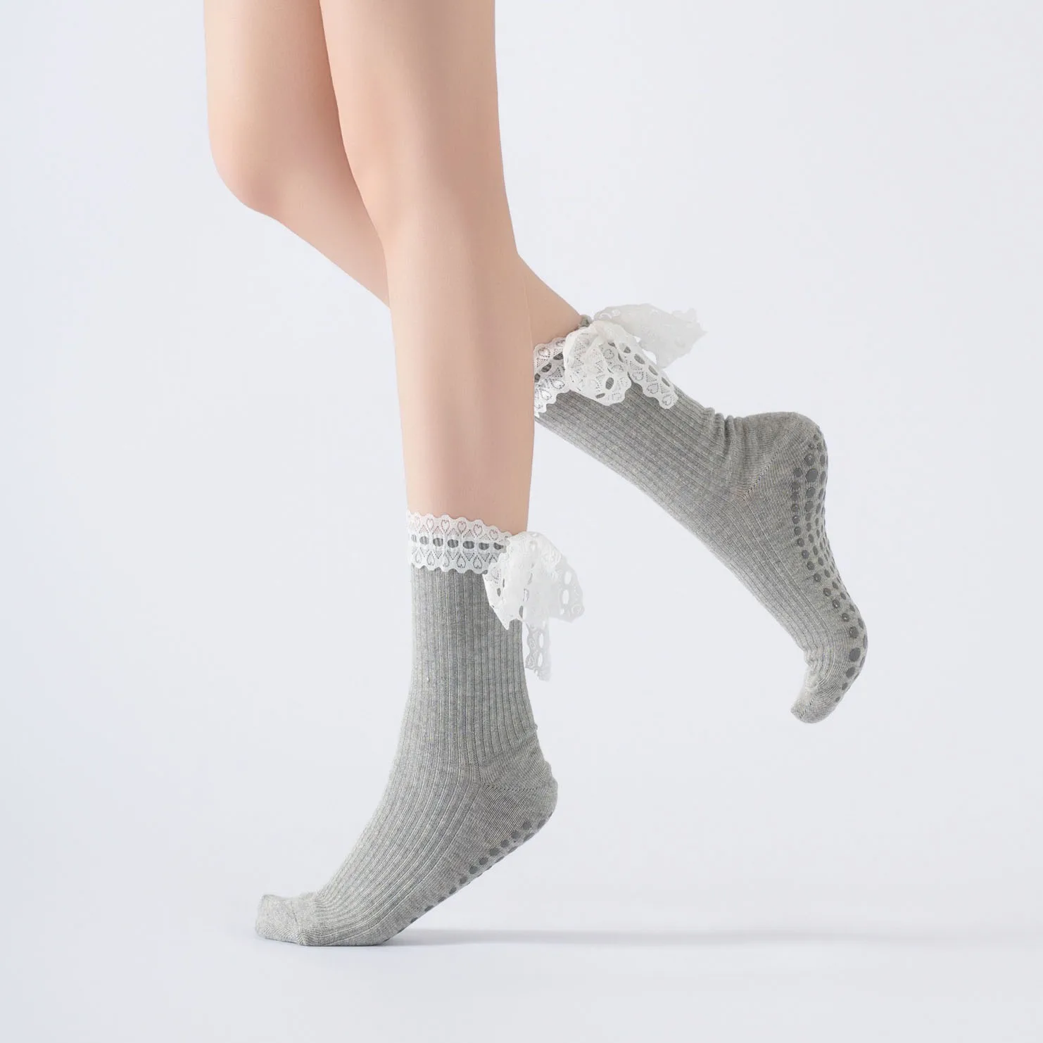 Yoga Socks Women Cotton Silico - Youtube Yoga Pilates recension och pris