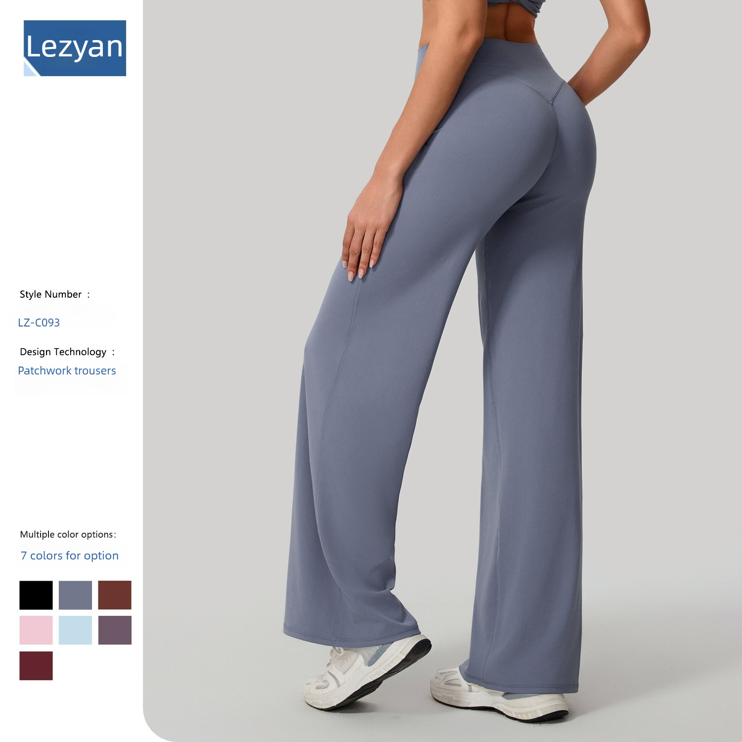 Lezyan Loose Soft Yoga Wide Le - Pilates Yoga Leggings recension och pris