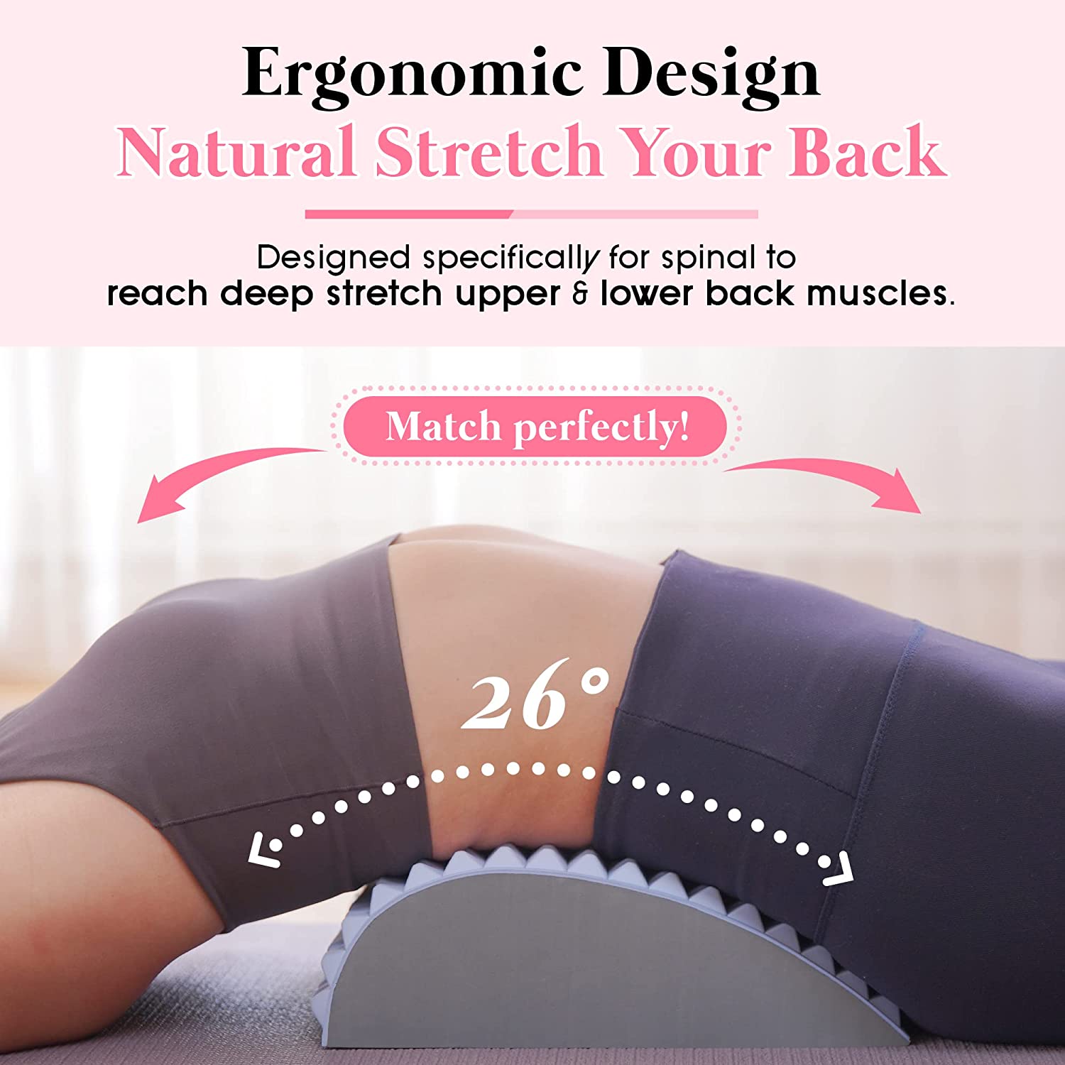 Lower Back Pain Relief Treatme - Posture Pole Corrector recension och pris