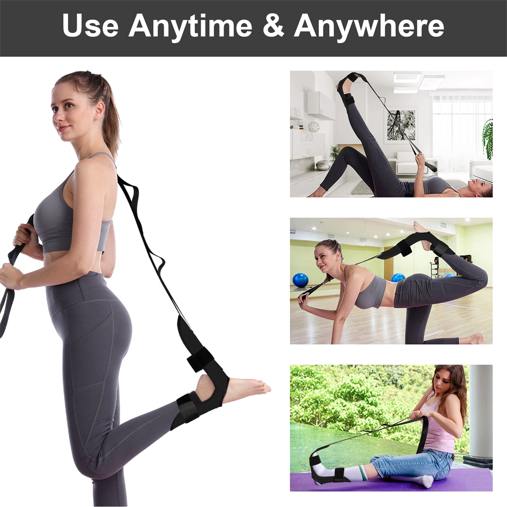 Yoga Strap / Segmented Stretch - Pilates Ankle Strap recension och pris